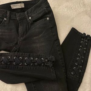 Women's/girls' Comfort Skinny Jean Cotton/Spandex Gap Black Size 24